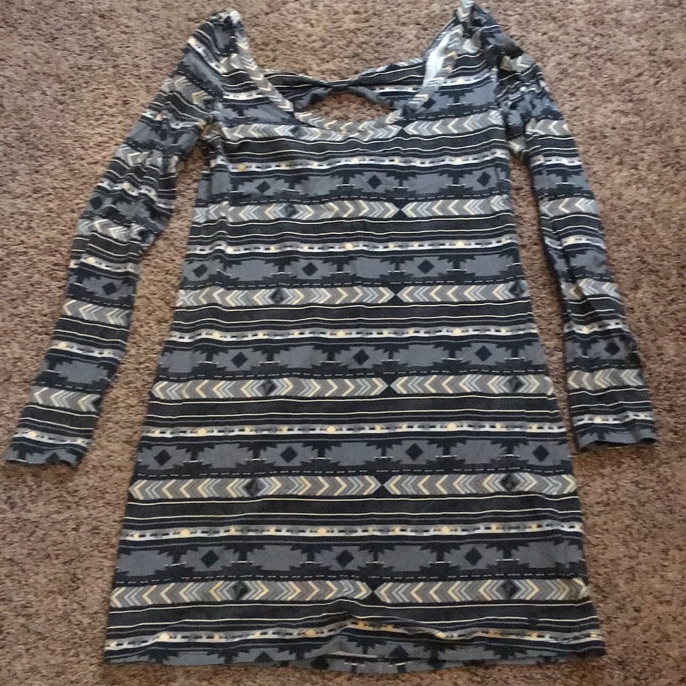 Tribal print dress